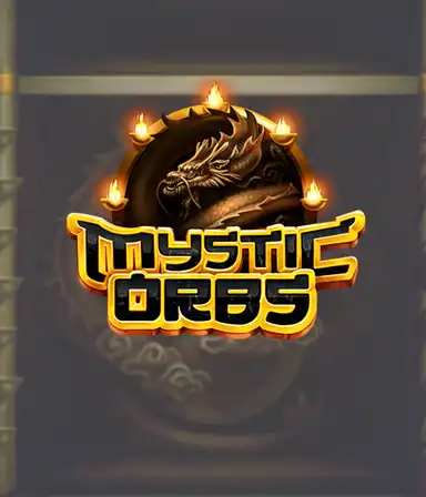The mystical game interface of Mystic Orbs slot by ELK Studios, featuring ancient symbols and glowing orbs. This visual emphasizes the game's unique Cluster Pays mechanism and its immersive visual design, appealing to those seeking mystical adventures. The artistry in each symbol and orb is evident, adding depth to the game's ancient Asian theme.